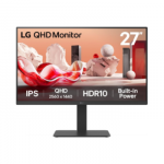 LG 27BA54QB | 27" | IPS | QHD | 16:9 | 75Hz | 5 ms | 2560 x 1440 pixels | 350 cd/m&sup2; | HDMIx2