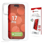 Apple iPhone 17 Pro Real Screen Glass + Case By Displex Transparent