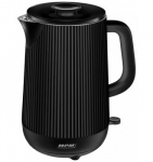 Electric kettle double walls 1,7L black MCZ-115/C