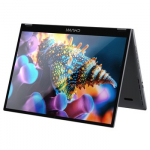 Chuwi FreeBook 2025 N150/13,5" (2520x1680) jutiklinis ekranas IPS/16 GB/SSD 512 GB/BT/BLKB/x360/Win 11 geležies pilkos spalvos