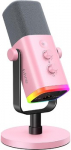 FIFINE AmpliGame AM8P laidinis mikrofonas su RGB ap&scaron;vietimu|USB/XLR