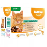 IAMS DELIGHTS Land and Sea Collection in Gravy box &ndash; &scaron;lapias pa&scaron;aras katei &ndash; 12x85g
