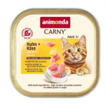 ANIMONDA Carny Adult Chicken and cheese - &scaron;lapias kačių maistas - 85g
