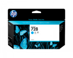 HP 728 original 130-ml Cyan Ink cartridge F9J67A