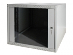 DIGITUS 19inch Wall Cabinet 7HE SoHoline RAL7035 grey without tray 416x600x450mm