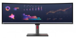 Lenovo ThinkVision P49w-30 | 49" | IPS | 5120x1440@60Hz, 32:9 | 4 ms | 350 cd/m&sup2; | HDMIx2 | Black