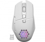 Wireless gaming mouse Glory GM-514 RGB 7P 1200/2400/3200 DPI white