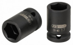 1/2" &scaron;e&scaron;iakampė smūginė galvutė, trumpa 28mm, KS Tools