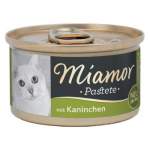 MIAMOR Pastete Rabbit - &scaron;lapias kačių maistas - 85g