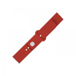 Fixed | Sporty Strap Set with Quick Release 22mm for Smartwatch | 160-235 mm | Red | Silicone