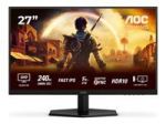 AOC Q27G42ZE 260Hz (OC) LED GAMING monitorius su IPS technologija | 27 colių | WQHD (2560x1440, 16:9, 109ppi) | Reakcijos laikas: 0.3ms (MPRT) | 178&deg;/​178&deg; | Jungtys: DisplayPort, HDMI, 3.5mm | Tilt, VESA, Kensington Security