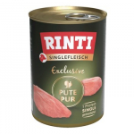 RINTI Singlefleisch Exclusive Turkey - drėgnas ėdalas &scaron;unims - 400g