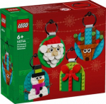 LEGO Iconic 40744 Christmas Ornament Selection