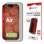 Apple iPhone Air Privacy Screen Glass Full Cover By Displex Black