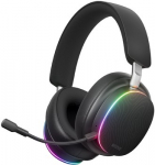 Marvo Pulz 90W HG9087W BK belaidės žaidimų RGB ausinės| USB, 2.4G, BT | Juodos