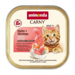 ANIMONDA Carny Adult Chicken and shrimp - &scaron;lapias kačių maistas - 85g