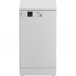 BEKO Free standing Dishwasher DVS05024W, Energy class E (old A++), 45 cm, 5 programs, White