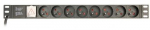 GEMBIRD PDU 8x French socket 1U 16A 3m
