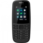 TELEFONAS NOKIA 105 2019 4MB DS JUODAS OEM