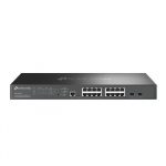 TP-LINK SG3218XP-M2 Omada 16-Port 10GE SFP+ L2+ managed Switch 8x 2.5G PoE+ 8x 2.5G Non-PoE 2x 10G SFP+ 1x RJ45/Micro-USB Console