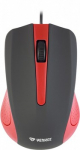 USB wired mouse, 3 buttons, rubberized surface