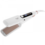 Adler Hair Straightener - Wide | AD 2325 | Ceramic heating system | Display LCD | Temperature (min) 150 &deg;C | Temperature (max) 210 &deg;C | Number of heating levels 7 | 120 W | White