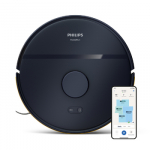 Philips | Robot Vacuum Cleaner | XU2000/10 2000 series | Wet and Dry | Operating time (max) 130 min | Lithium-ion | 2600 mAh | Dust capacity 0.38 L | 2700 Pa | Dark Blue