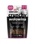 UNISZKI Crunchy Jautiena su Petra&scaron;olėmis ir Dilgėlėmis - Skanėstas &Scaron;unims - 80g