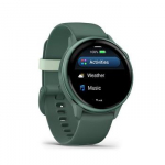 vivoactive 6 Metallic Jasper Green with Jasper Green Band