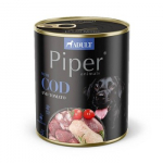 DOLINA NOTECI Piper Animals with cod and tomato - drėgnas ėdalas &scaron;unims - 800g