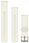 Garmin watch strap Quick Release Silicone 18mm, bone