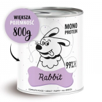 PAKA ZWIERZAKA Pepe Rabbit - drėgnas ėdalas &scaron;unims - 800g