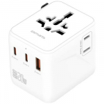 Travel adapter 20W GaN Nomad 2xUSB-C + 1xA