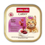 ANIMONDA Carny Adult Beef and pheasant - &scaron;lapias kačių maistas - 85g