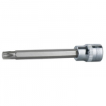 Antgalis galvutė ilgai Torx 1/2" CHROMEplus,on hang tag T50, KS Tools