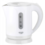 Adler | Kettle | AD 1371w | Electric | 850 W | 0.8 L | Stainless steel/Polypropylene | 360&deg; rotational base | White