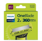 Philips | OneBlade 360 Replacement Blades, 2pcs and body kit | QP624/50