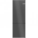Bosch, Series 4, NoFrost, 440 L, auk&scaron;tis 203 cm, tamsiai pilkas - &Scaron;aldytuvas