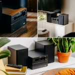 Adler AD 1917 HI-FI bok&scaron;tas Bluetooth/ CD/ USB/ FM radijas Juodas