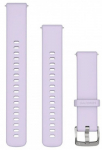 Garmin watch strap Quick Release Silicone 18mm, periwinkle