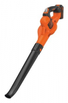 Black and Decker GWC1820PC akumuliatorinis lapų pūstuvas 209 km/h Juoda, Oranžinė 18 V Litis