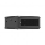 Lanberg Wall mounted installation cabinet 19" 4U 600X600 | WF01-6604-23B | Black