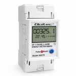 Single phase energy meter for DIN rail 230V