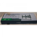 SALE OUT. Gembird WM-58ST-01 Premium full-motion TV wall mount, 32&rdquo;-58&rdquo; | Gembird Wall mount | WM-58ST-01 | Tilt, swivel, rotate | 32-58 " | Maximum weight (capacity) 36.4 kg | DAMAGED PACKAGING | Black