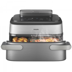 Philips Airfryer | NA565/02 5000 Series | Power 2750 W | Capacity 9.5 L | Silver/Black | RapidAir Plus