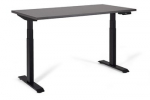 UNIQUE ACTIVE I Elektrinis stalas 140x70 cm Juodas