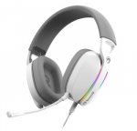Marvo Pulz 70S WH laidinės žaidimų RGB ausinės 7.1 (Baltos)