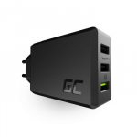 GREEN CELL ChargeSource 3 3xUSB 30W wall adapter Ultra Charge and Smart Charge