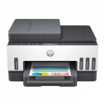 HP Smart Tank 750 AIO All-in-One Printer - A4 Color Ink, Print/Copy/Scan, Auto-Duplex, WiFi, 15ppm, 400-800 pages per month