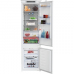 BEKO Refrigerator BCNA306E4SN Built In, 193.5cm, Energy class E, HarvestFresh, Neo Frost, Metal Wall